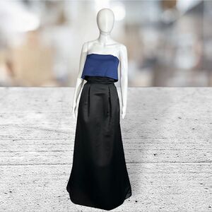 ‎Sable & Zoe Blue & Black Gown